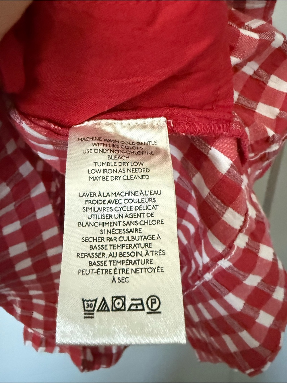 Free People Red Gingham Short Jumpsuit Romper - Picture 11 of 15